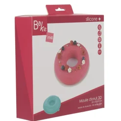 Cuisson<Gifi Moule donut 3D silicone vert