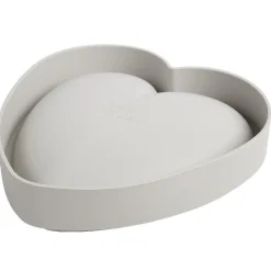 Cuisson<Gifi Moule en silicone 3D coeur rouge