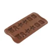 Cuisson<Gifi Moule en silicone pour 12 chocolats de Noël