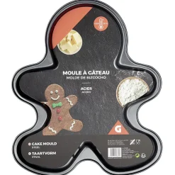 Préparation Culinaire<Gifi Moule forme bonhomme en pain d'épices en acier