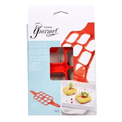 Cuisson<Gifi Moule mini-pancakes carré rouge