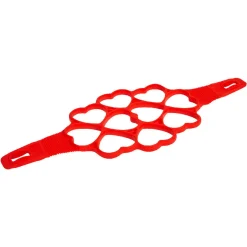 Cuisson<Gifi Moule mini-pancakes coeur rouge