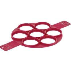 Cuisson<Gifi Moule pancake silicone rose l24x40h1 rs