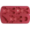 Cuisson<Gifi Moule pour chocolats de pâques 3 lapins fleur et carotte