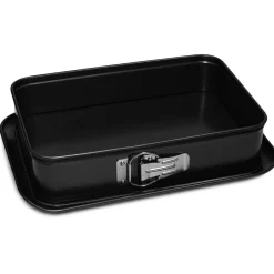 Cuisson<Gifi Moule rectangulaire antiadhésif avec charnière Gardenia noir