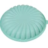 Cuisson<Gifi Moule rond strié 3D silicone vert