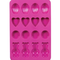 Cuisson<Gifi Moule silicone 16 biscuits