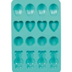 Cuisson<Gifi Moule silicone 16 biscuits