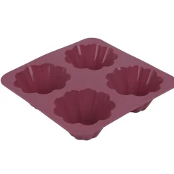 Cuisson<Gifi Moule silicone 4 briochettes
