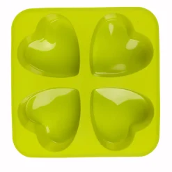 Cuisson<Gifi Moule silicone 4 coeurs