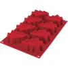 Cuisson<Gifi Moule silicone 8 empreintes forme sapins