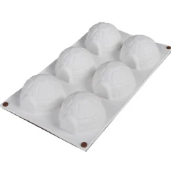 Cuisson<Gifi Moule silicone 6 empreintes forme igloo
