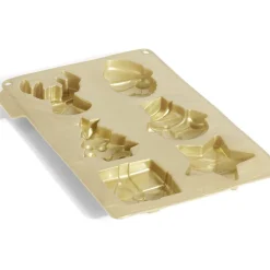 Cuisson<Gifi Moule silicone 6 formes de Noël 27x19xH2cm