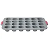 Cuisson<Gifi Moule silicone gris 24 cannelés structure métal