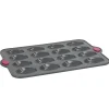 Cuisson<Gifi Moule silicone gris 16 madeleines