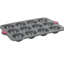 Cuisson<Gifi Moule silicone gris 12 minis dômes