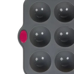 Cuisson<Gifi Moule silicone gris 12 minis dômes