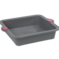 Cuisson<Gifi Moule silicone gris brownie