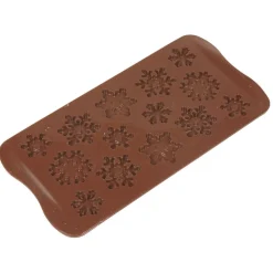 Cuisson<Gifi Moule silicone pour chocolats 14 empreintes forme flocons