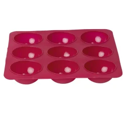 Cuisson<Gifi Moule silicone rose 9 dômes