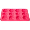 Cuisson<Gifi Moule silicone rose 12 madeleines