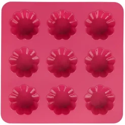 Cuisson<Gifi Moule silicone rose 9 minis brioches