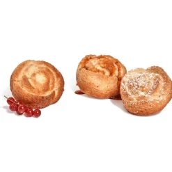 Cuisson<Gifi Moule silicone rouge 6 minis roses 3D