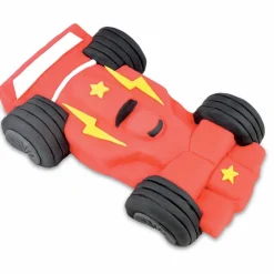 Cuisson<Gifi Moule voiture de course 3D silicone rouge