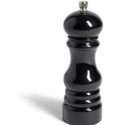 Gifi Moulin à poivre en plastique noir H17,5cm| Vaisselle Et Accessoires De Table