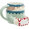 Gifi Mug à cookie lutin Pôle Nord 500ml| Vaisselle Et Accessoires De Table