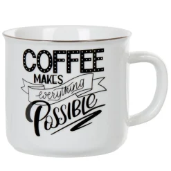 Vaisselle Et Accessoires De Table<Gifi Mug à message Coffee makes everything possible Bakery
