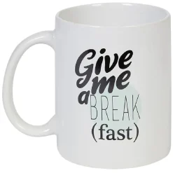 Gifi Mug avec inscription 2 modèles| Vaisselle Et Accessoires De Table