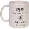 Gifi Mug avec inscription 2 modèles| Vaisselle Et Accessoires De Table