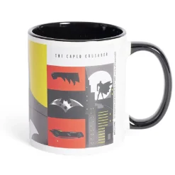 Gifi Mug Batman Warner Bros noir rouge jaune 320ml| Vaisselle Et Accessoires De Table