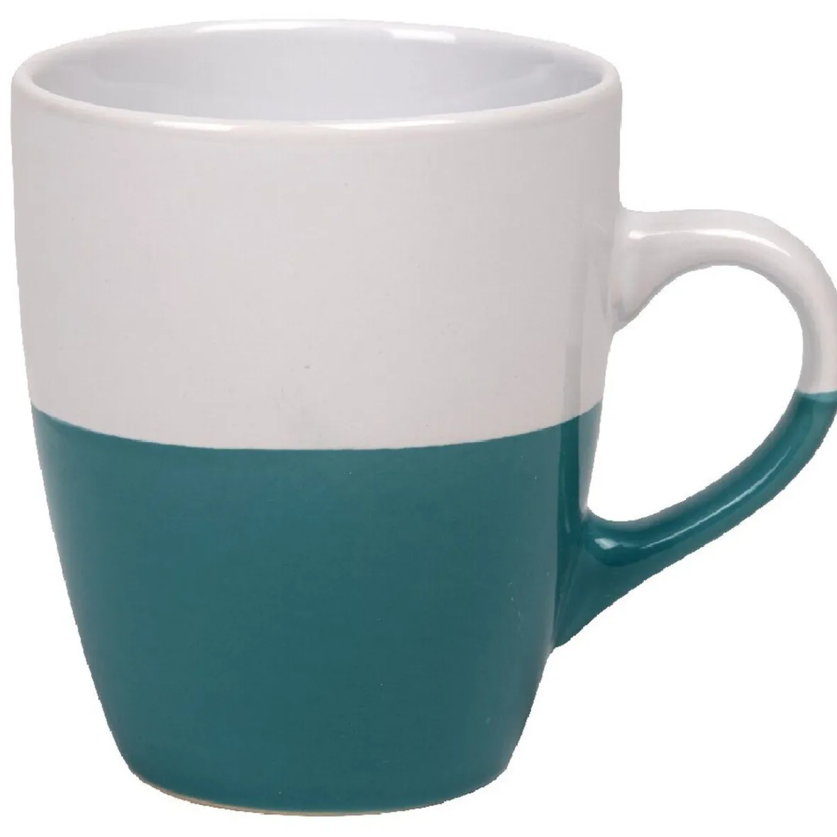 Gifi Mug bicolore blanc et bleu| Vaisselle Et Accessoires De Table