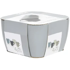 Gifi Mug couleur unie 34 cl x4| Vaisselle Et Accessoires De Table