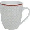 Vaisselle Et Accessoires De Table<Gifi Mug design oreige bord orange et motifs gris