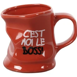 Gifi Mug déformé avec message humoristique en céramique| Vaisselle Et Accessoires De Table