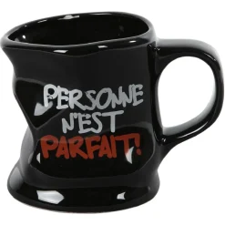 Gifi Mug déformé avec message humoristique en céramique| Vaisselle Et Accessoires De Table