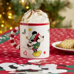 Gifi Mug Disney Mickey anse sucre d'orge 330ml| Vaisselle Et Accessoires De Table