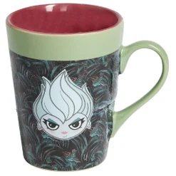 Gifi Mug Disney Villains Ursula vert et rouge H10,5cm| Vaisselle Et Accessoires De Table