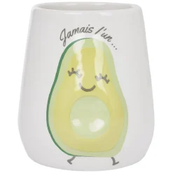 Gifi Mug duo avocat x2 Jamais l'un sans l'autre| Vaisselle Et Accessoires De Table