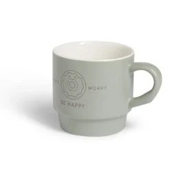 Vaisselle Et Accessoires De Table<Gifi Mug empilables en céramique motifs et couleurs assorties 300ml - 4 pièces