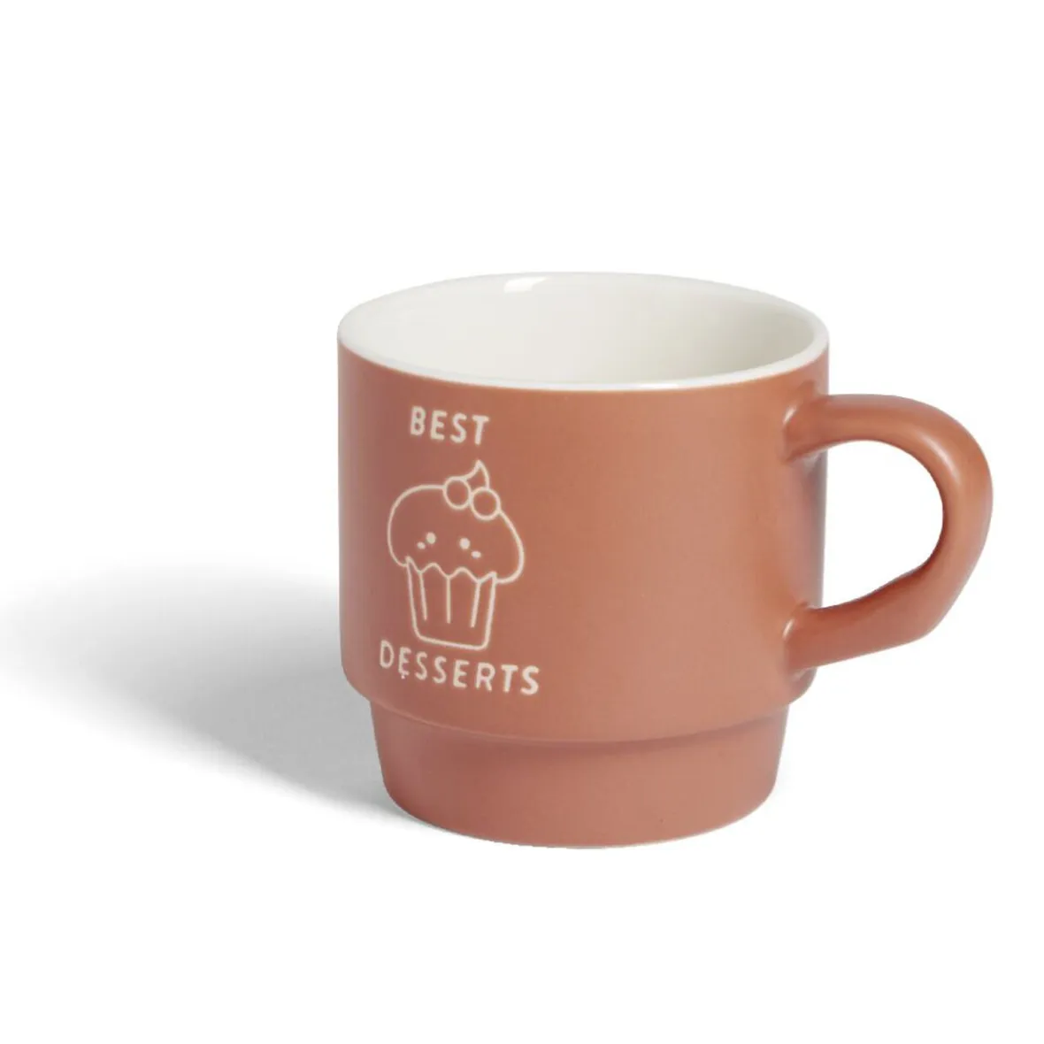 Vaisselle Et Accessoires De Table<Gifi Mug empilables en céramique motifs et couleurs assorties 300ml - 4 pièces