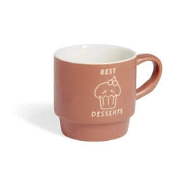 Vaisselle Et Accessoires De Table<Gifi Mug empilables en céramique motifs et couleurs assorties 300ml - 4 pièces