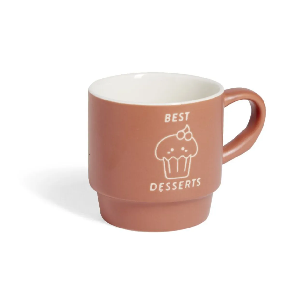 Vaisselle Et Accessoires De Table<Gifi Mug empilables en céramique motifs et couleurs assorties 300ml - 4 pièces