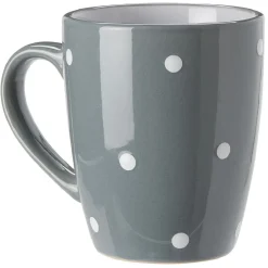 Gifi Mug en céramique déco pois coloré x4| Vaisselle Et Accessoires De Table