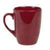 Gifi Mug en faïence 31 cl uni rouge brillant| Vaisselle Et Accessoires De Table