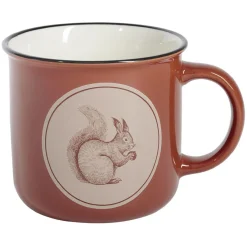Gifi Mug en faïence thème automne 320ml| Vaisselle Et Accessoires De Table