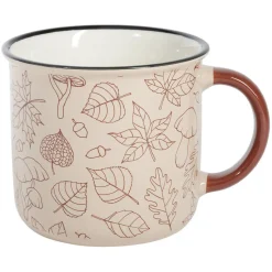 Gifi Mug en faïence thème automne 320ml| Vaisselle Et Accessoires De Table